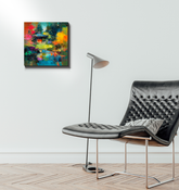 Enchanted Forest Landscape Wrapped Canvas